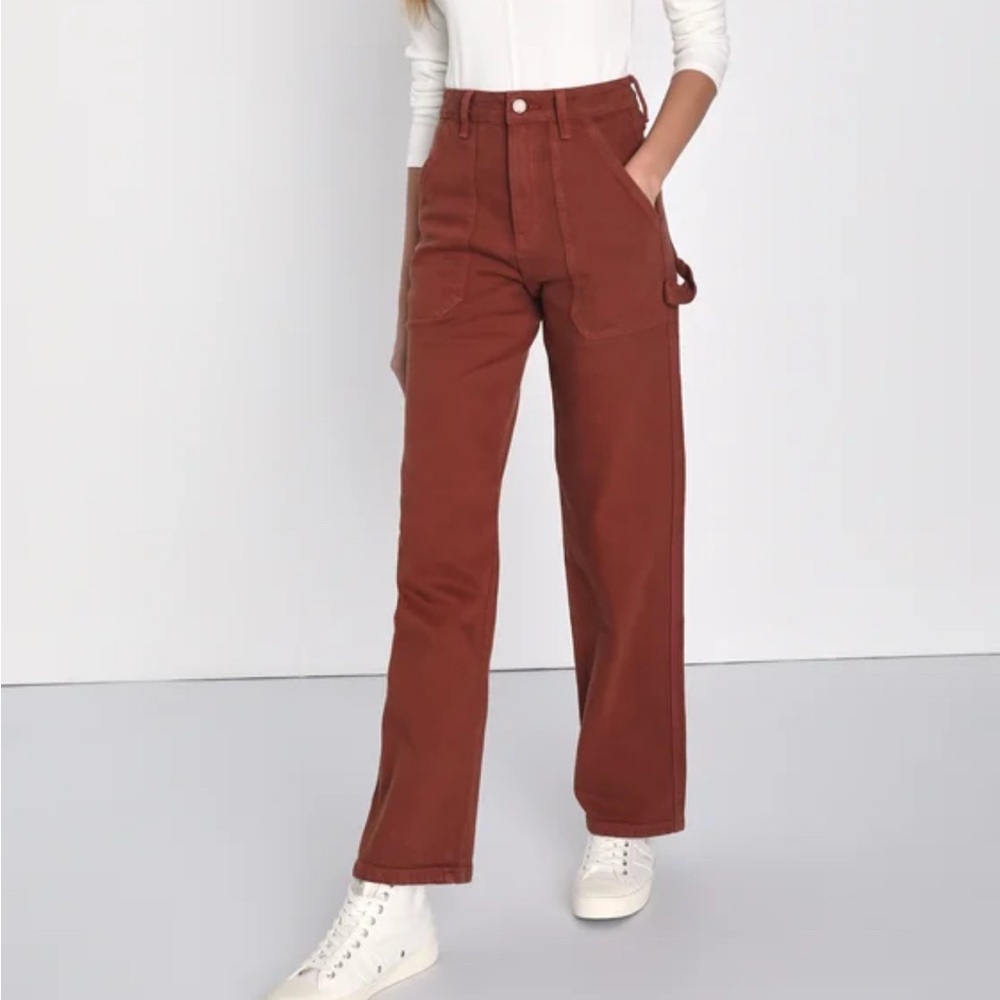 Just Black Denim Rust Carpenter Pants, Size 24